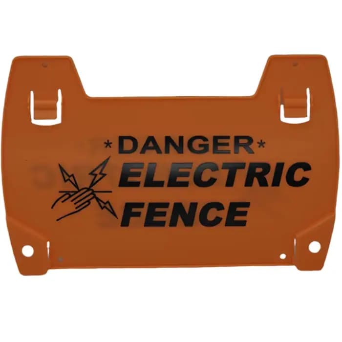 Panneau d'avertissement de clôture électrique, pour ferme, jardin, bétail, poussin, chien, mouton, a