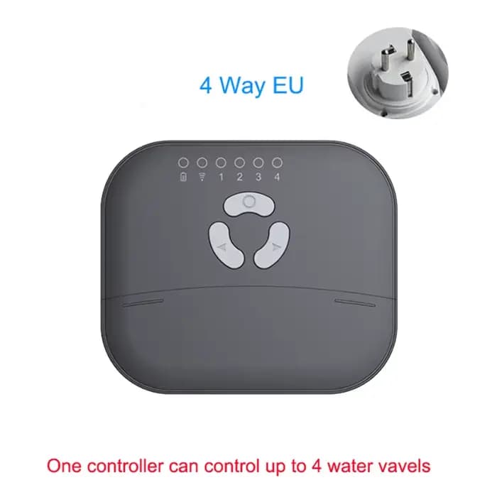 Minuterie d'arrosage de jardin intelligente, contrôleur d'irrigation WiFi, électrovanne d'eau d'irri