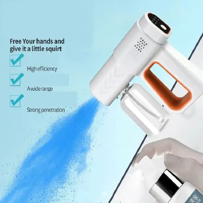 Nano pulvérisateur électrique portatif professionnel de 380ml, Machine sans fil, désinfectant à l'al