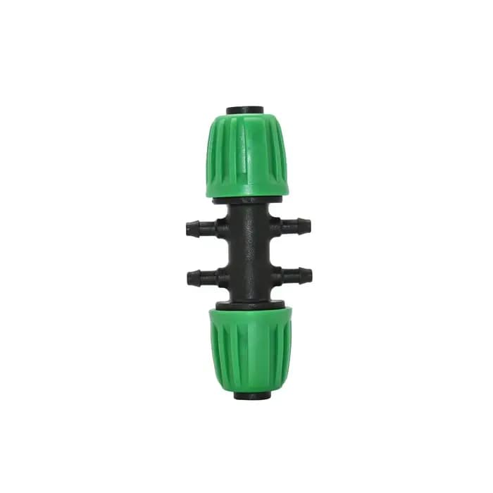 Connecteur de tuyau PE 16mm 1/2x1/4 pouces, séparateur d'eau, coude en T, bouchon d'extrémité du rob