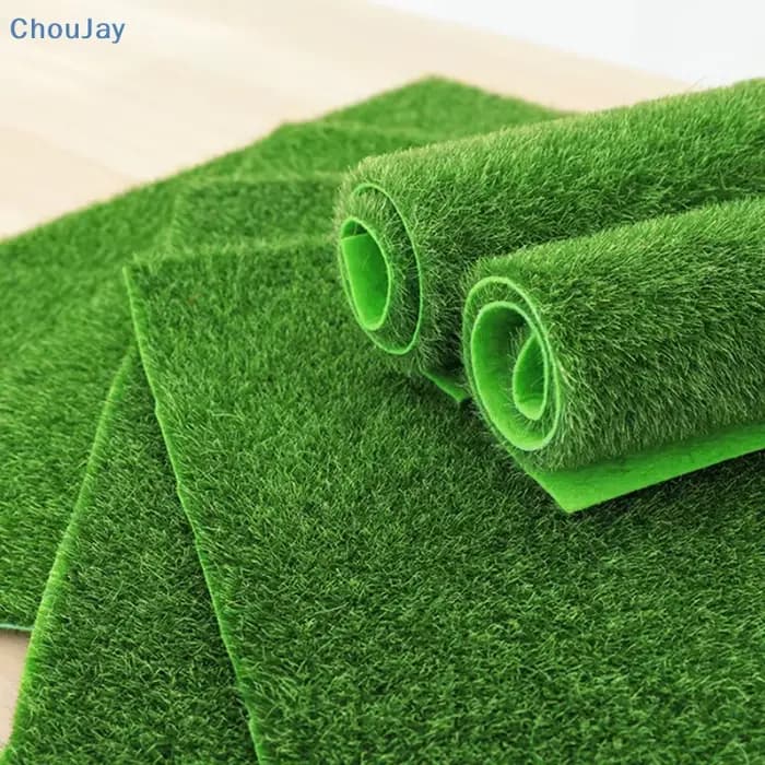 Tapis d'herbe vert gazon artificiel