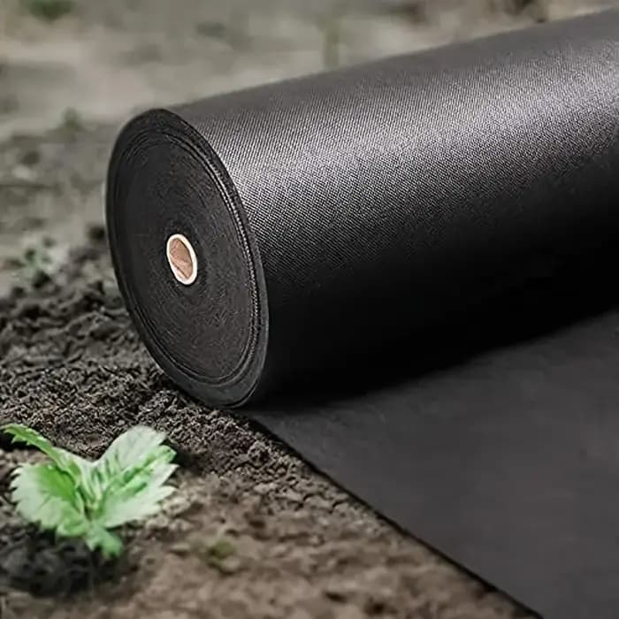1 rouleau de tissu de paysage de jardin barrière contre les mauvaises herbes tapis de jardinage sur route de voiture