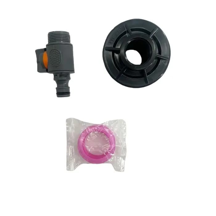 Connecteur de réservoir d'eau en PVC avec ruban adhésif 3/4, raccord rapide, vanne droite, outils de