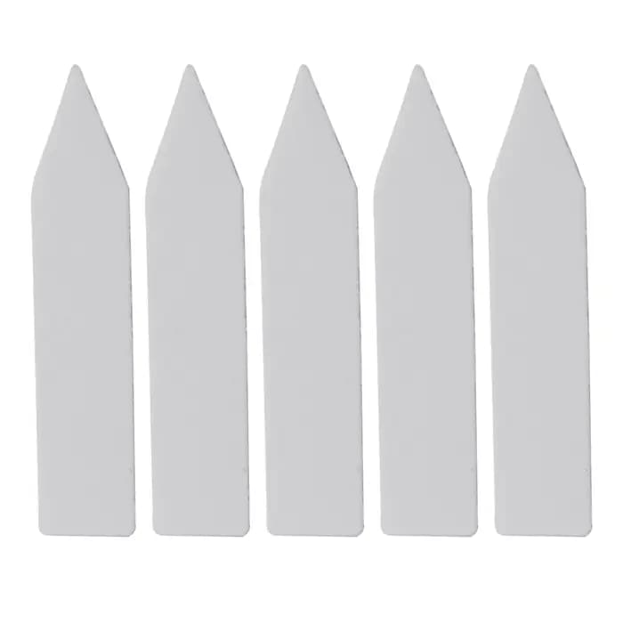 Étiquettes de plantes blanches en forme de T, 100 pièces, étanches, en plastique, pour jardin, jardi