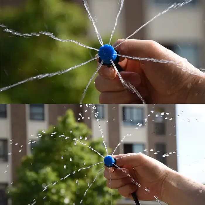 KESLA 30-800X jardin 4/7MM Micro buse réglable système d'irrigation goutte à goutte 1/4 ''arrosage a