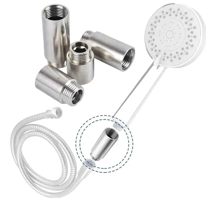 BSP 1/2 "filetage mâle/femelle raccord de tuyau en acier inoxydable tuyau d'extension 10-100mm conne