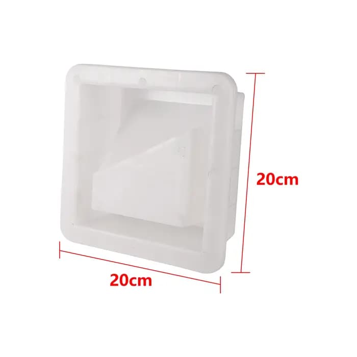 Moule creux en plastique pour ciment