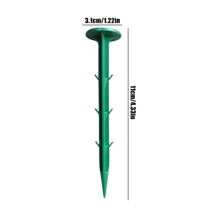 Piquets d'aménagement paysager de jardin 11cm, broches de pelouse, bordure de jardin, pointes d'ancr
