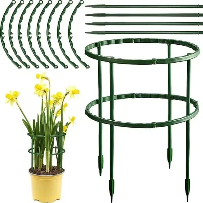Anneau de Support pour plantes en plastique, Support de jardin pour verger, Support de Pile pour arr