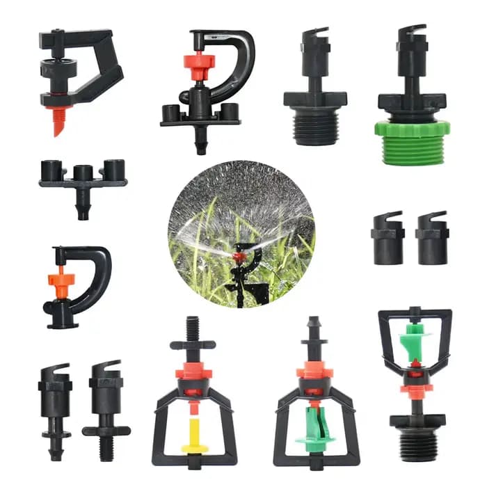 Arroseur d'arrosage de serre, Irrigation goutte à goutte de jardin, Micro pulvérisation réglable, bu