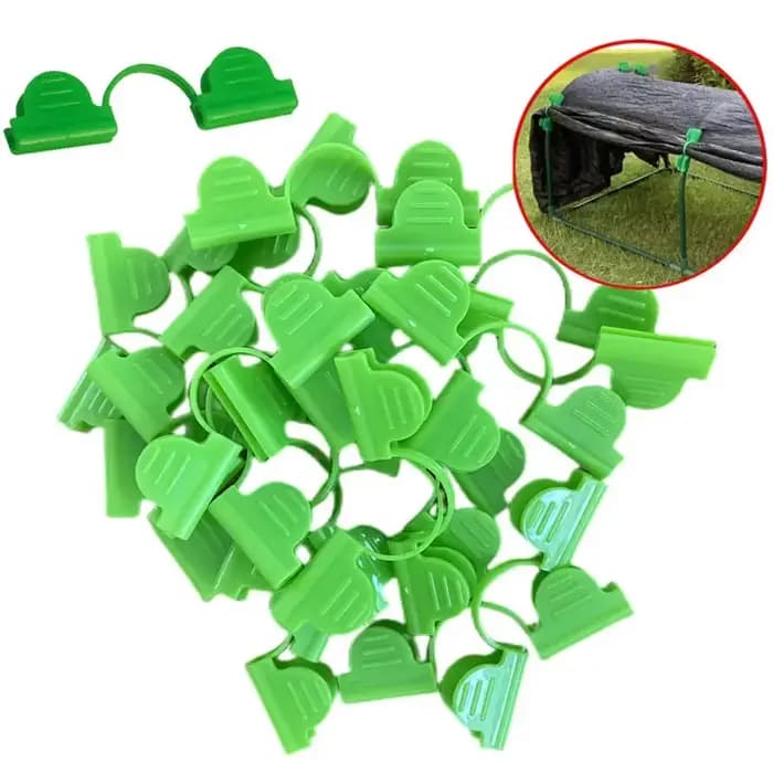 Pinces de fixation de Film pour serre, 5/10 pièces, 4/5/6/7MM, Clips de tige d'ombrage pour plantes