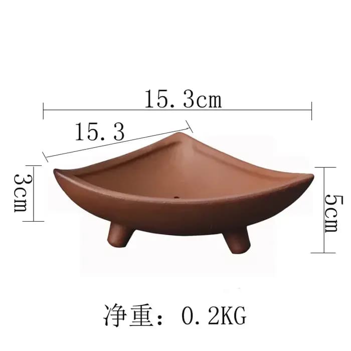 Pots de fleurs en céramique personnalisés pour bambou
