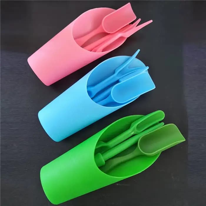 4 pièces/ensemble, pelle à seau en plastique Durable, cylindre de culture en pot, plante à viande, p