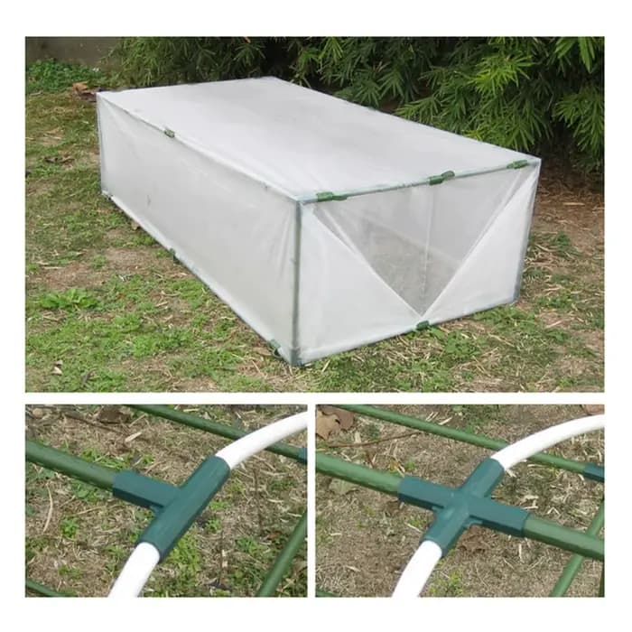Raccord en PVC pour cadre de serre, support stable, connecteur de construction, 5 types, rapDuty, 16
