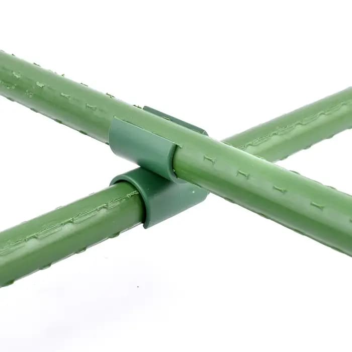 Support pour plantes, Clip croisé fixe, accessoires de Stent en rotin d'escalade de jardin, cadre de