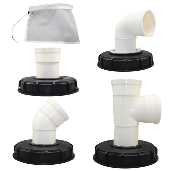 Couvercle de baril IBC Ton, filtre en Nylon pour ventilation des barils de tonne, couvercle de réser