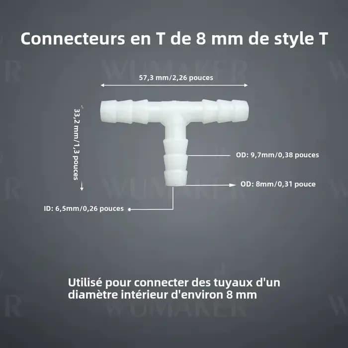 Connecteurs en T de Style T