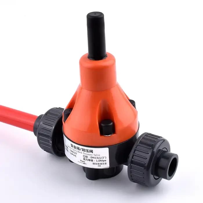 Valve de contre-pression UPVC I.D 20/25/32/40/50/63/75mm, soupape de surpression, clapet anti-retour