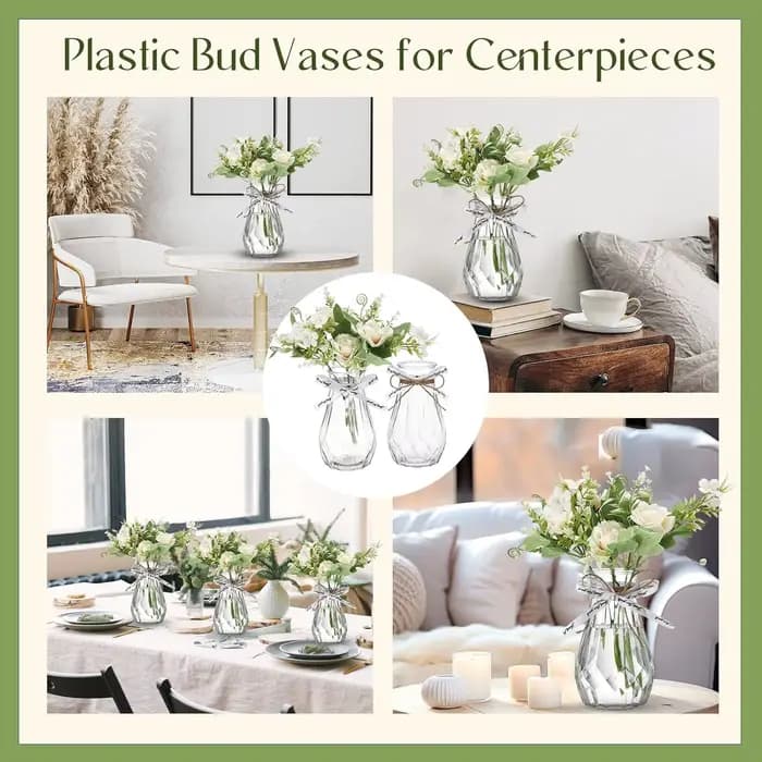 Vases à bourgeons en plastique en vrac