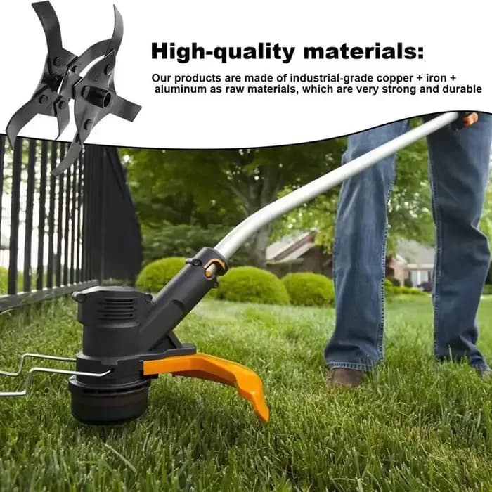 Cultivateur rotatif de jardin en alliage de précision