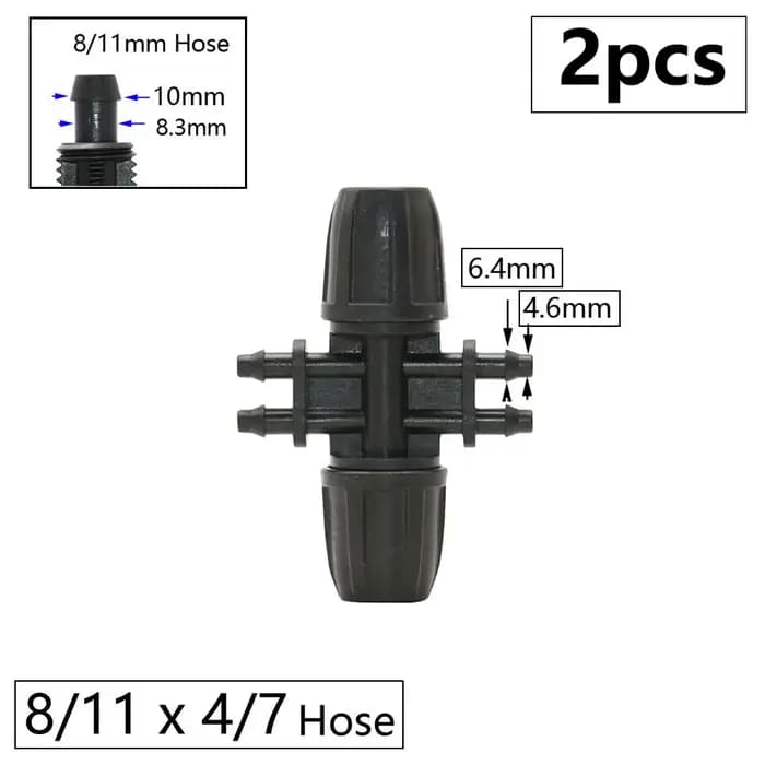 Connecteur de tuyau d'arrosage 3/8 "8mm