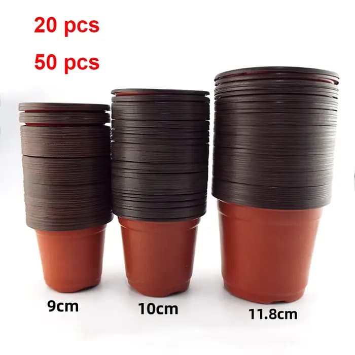 Boîte de culture en plastique à section fine, plateau résistant aux chutes pour Pot de plantes de ja