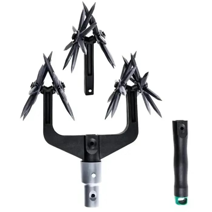 Cultivateur rotatif découseur de pelouse de jardin