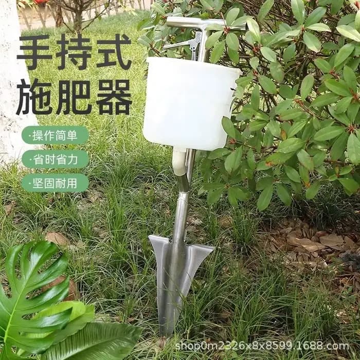 Seau à engrais manuel portable, outil de fertilisation du maïs, outil agricole pour la fertilisation