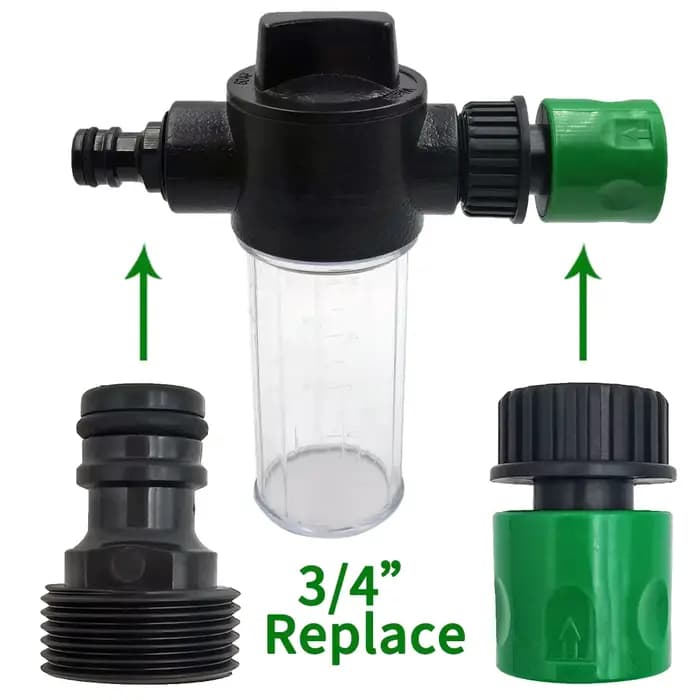 Oasis connecteur rapide mamelon EURO USA 3/4 pouces mâle fileté tuyau adaptateur pour jardin tube sy