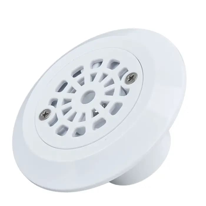 Sortie d'eau de piscine en plastique, vidange de sol blanche, accessoire de proximité pour piscines,