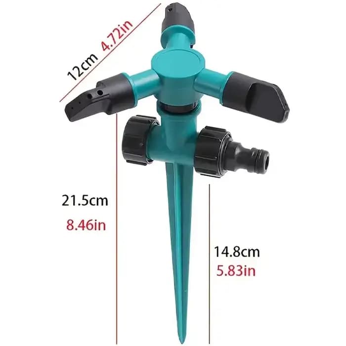 Tête d'arrosage rotative automatique résistante à 360 degrés, système d'irrigation automatique, outi