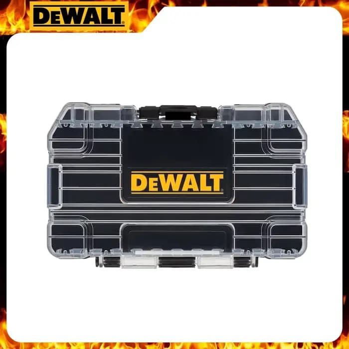 DEWALT TSTAK boîtier robuste noir moyen empilable amovible anti-poussière forets accessoires 148*85*40mm boîte à outils de rangement 1 pièces