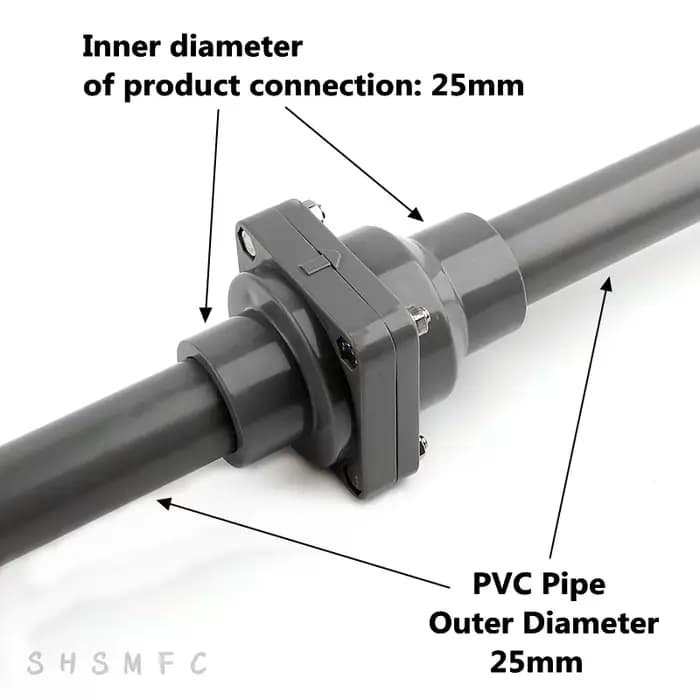 Clapet anti-retour en PVC, 25 ~ 140mm, hi-q, accessoires pour Aquarium, Joint d'irrigation de jardin