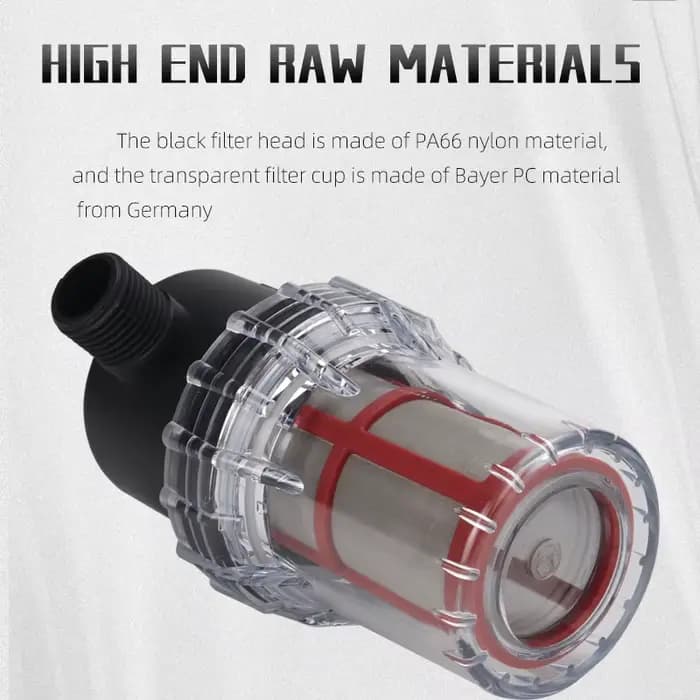 Écran filtrant en acier inoxydable 304, pré-filtre à 200 mailles, filtre de pompe à eau, 1/2 pouces,
