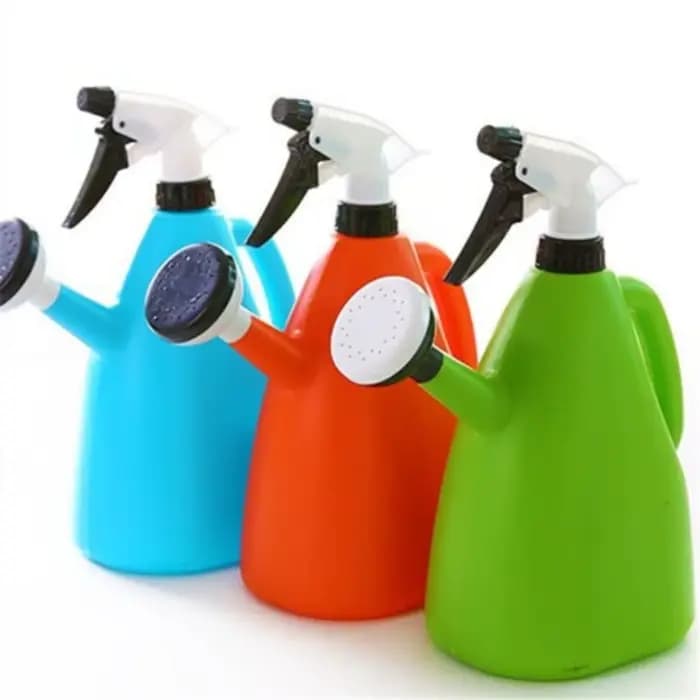 Arrosoir en plastique Pot fournitures de jardinage plantes de jardin pression réglable pulvérisation bouilloire d'eau intérieure 1L pulvérisateur de fleurs maison