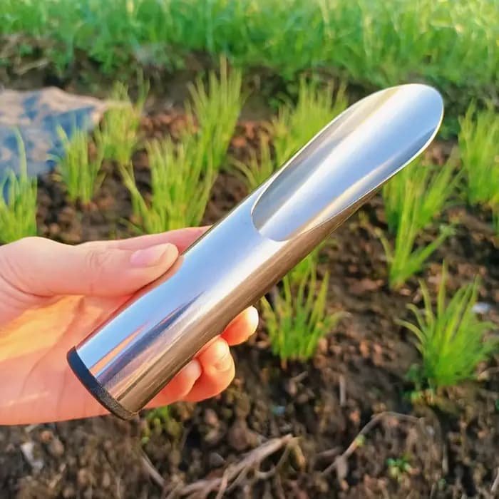 Seau de jardin en acier, outil de jardinage multifonctionnel, dragage de bonsaï, engrais, cuillère de plantation, transplantation, pelle à viande