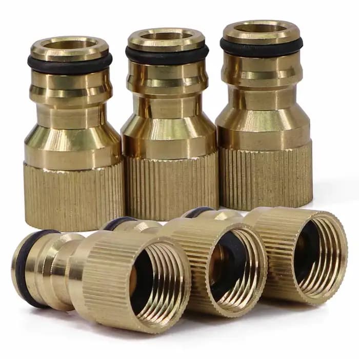 Connecteur rapide pour tuyau d'arrosage et d'irrigation, filetage femelle en laiton, adaptateur de p