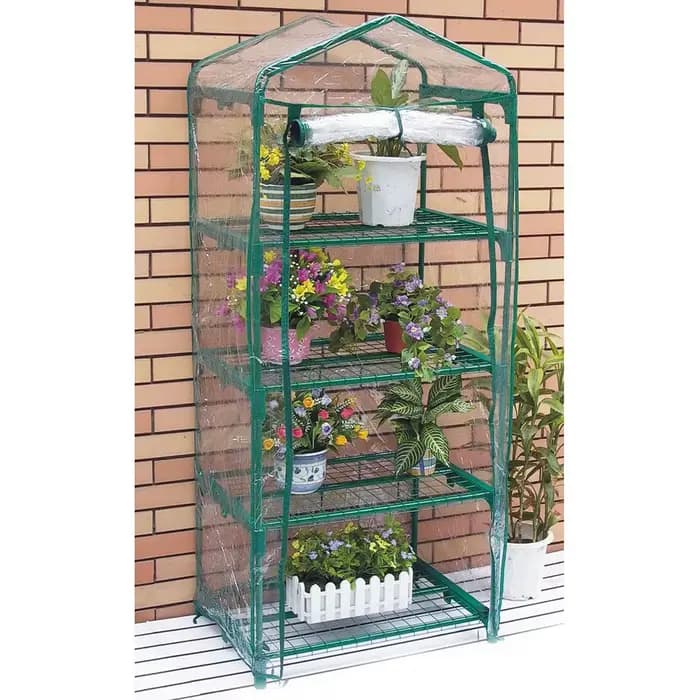 Couverture chauffante de jardin transparente en PVC