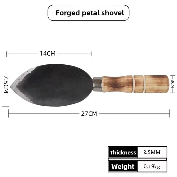 Pelle à petits pétales Portable, pelle de jardinage en plein air, multi-usages, ameublissement du so