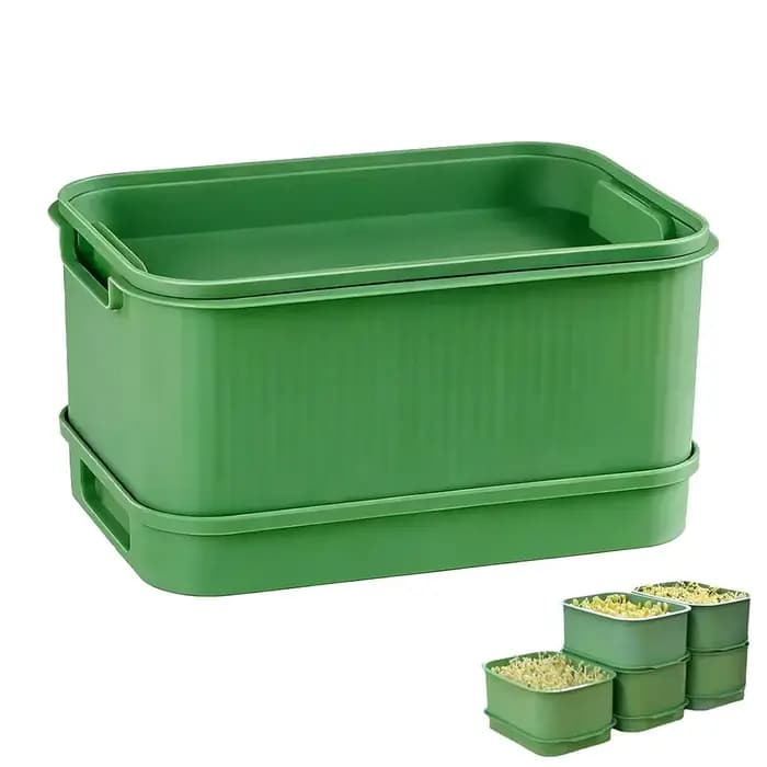 Bac de germination pour graines, boîte de germination hydroponique pour arachides, mini-serre, kits de germination, pot de plantation sans terre