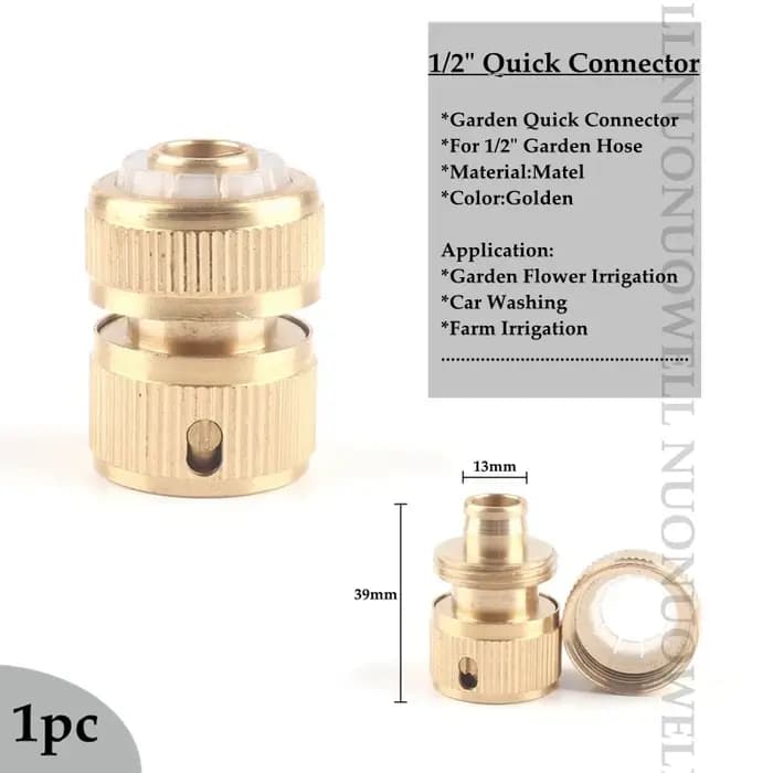 Connecteurs de tuyaux d'arrosage