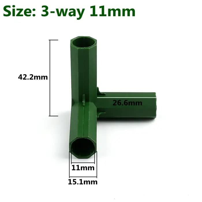 5 ~ 60 pièces 8/11/16/20mm accessoires de Support de jardinage