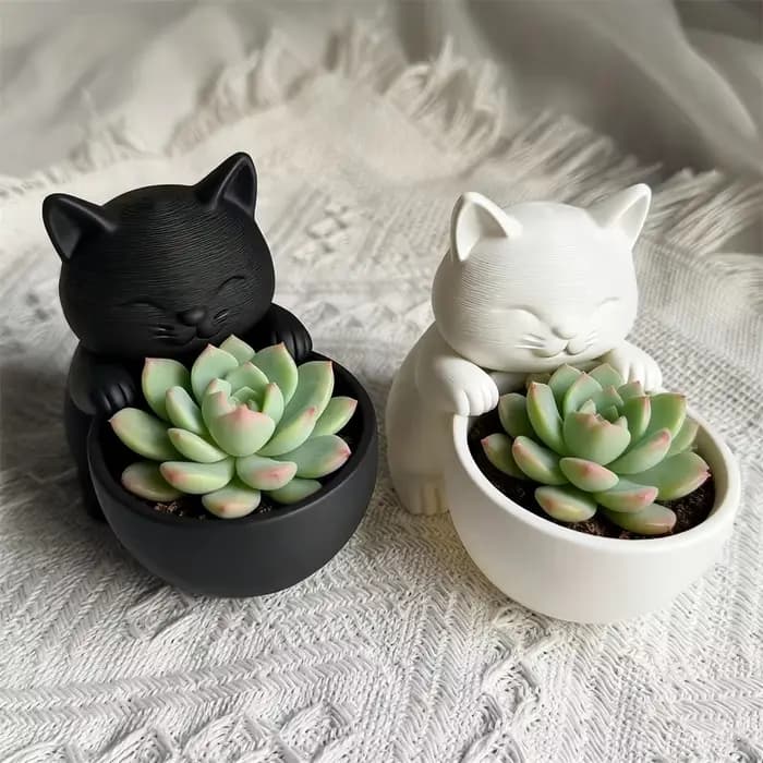 Mini pot de fleurs avec trous de drainage