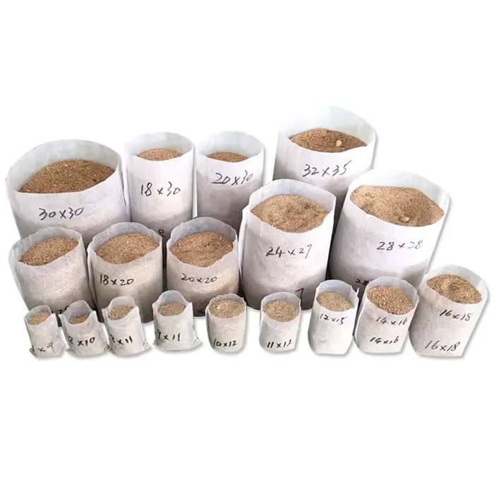 Pots de semis Non tissés biodégradables, 100 pièces, différentes tailles, sacs de plantation écologi