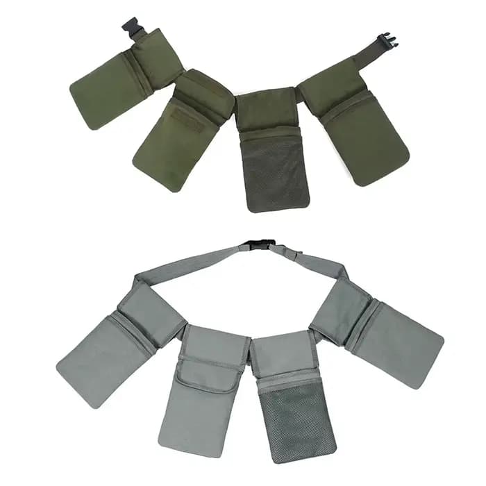 Ceinture porte-outils en toile avec 4 poches