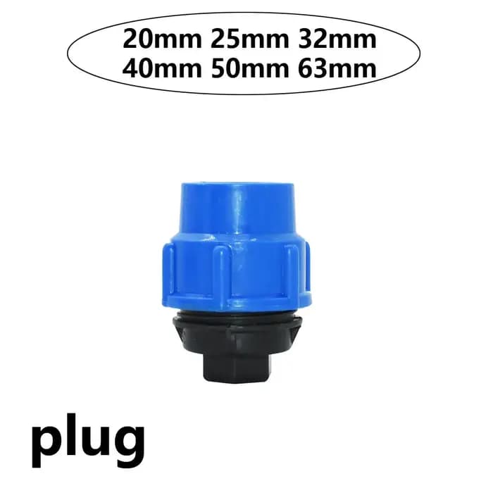 20/25/32/40/50/63mm PVC PE Tube robinet séparateur d'eau en T 1/2 3/4 1 "1.25" 1.5 "2"