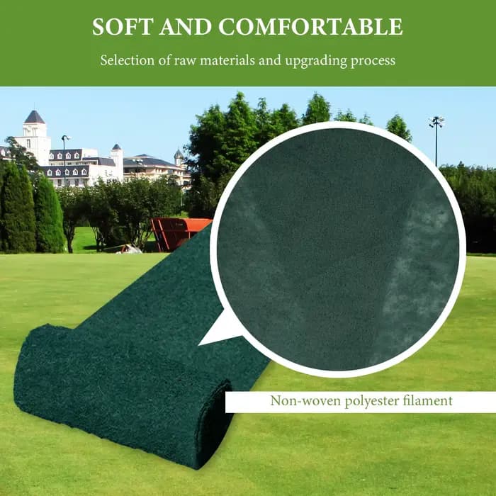 Tapis de graines d'herbe en tissu Non tissé pour pelouse artificielle