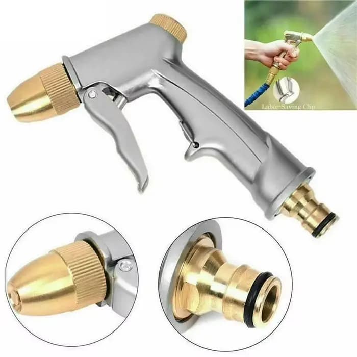 Pistolet de lavage haute pression réglable pour tuyau d'arrosage