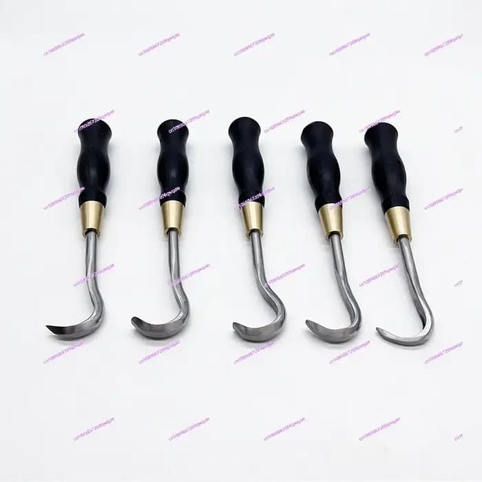 Ensemble d'outils de gravure de bonsaï | Couteau à crochet brossé pour la modélisation