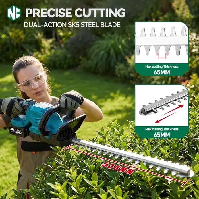 Manche pour taille-haie électrique NewBeny 180 ° Ajuste tondeuse à gazon jardin aménagement paysager